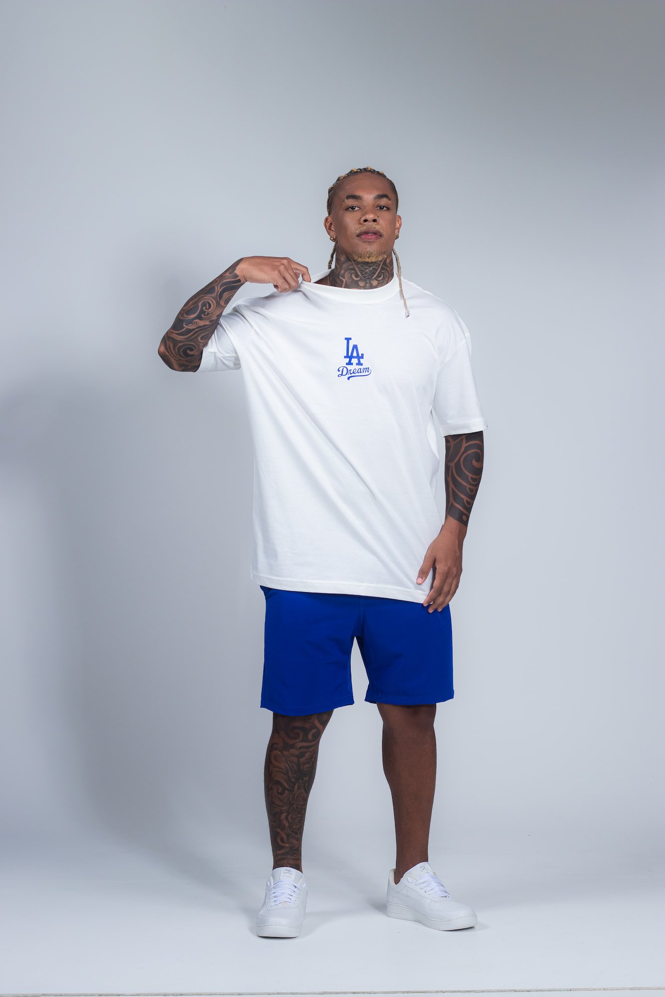 Camiseta Oversized Los Angeles Plus Size Masculina até G6 | Keep Dream