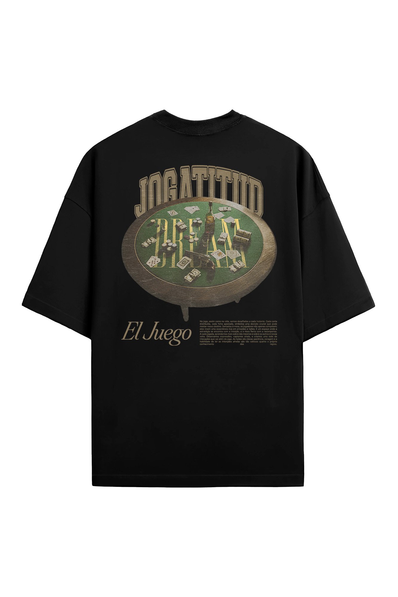 Camiseta Oversized El Juego - Keep Dream Company