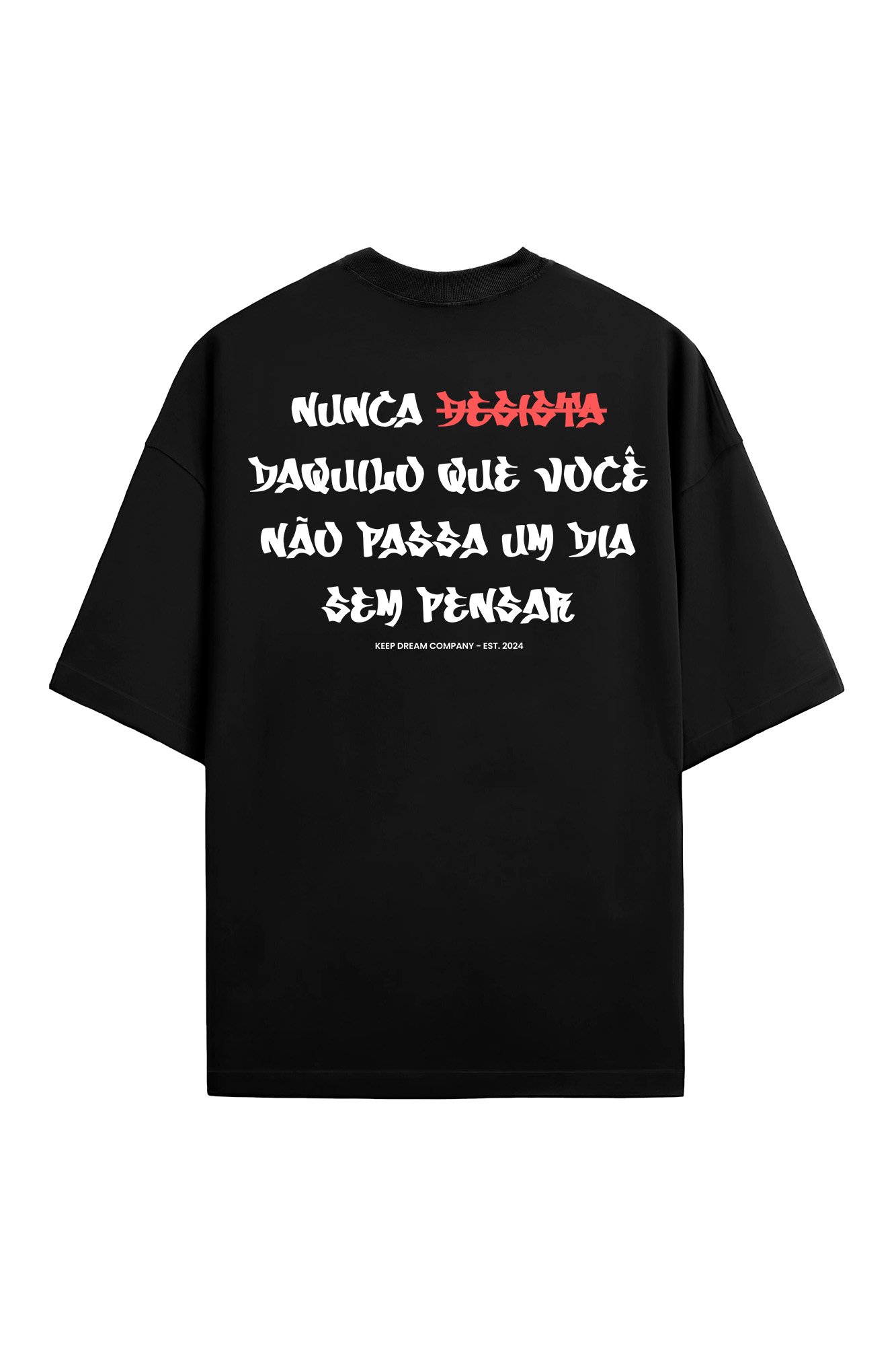 Camiseta Oversized Graffiti Plus Size Masculina até G6 | Keep Dream